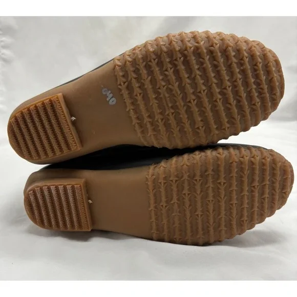 Esprit Belinda Tan Tall Lace Up Faux Fur Lined Knit Cuff Duck Boots Sz 7.5M - Picture 6 of 7